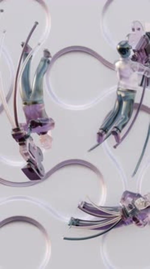 3D-Rendering von Body Following Path