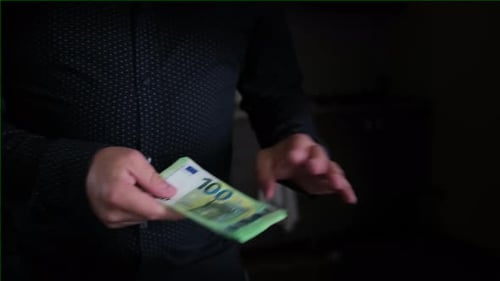 Counting Money, Euro Currency