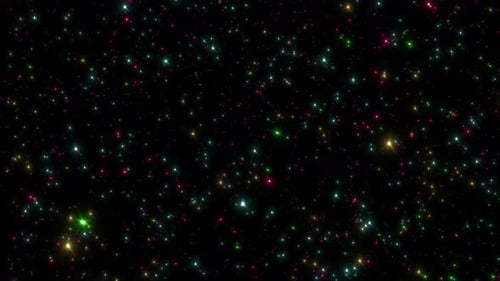 Twinkling Glitter Particles Overlay for Festive Celebrations Background