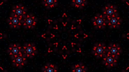 VJ Loop Kaleidoskop-Hintergrund