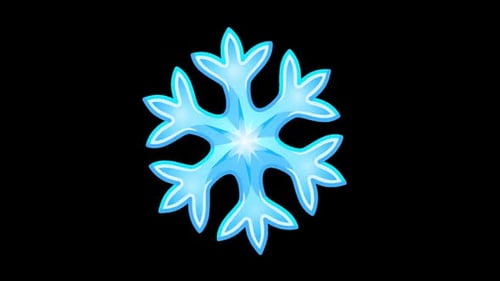 Animated Abstract Blue Shape Elements Pack