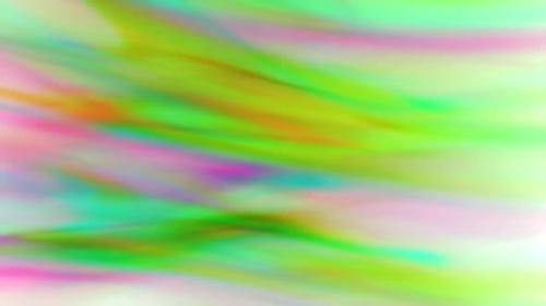 Liquid Color Transitions in Wavy Abstract Form
