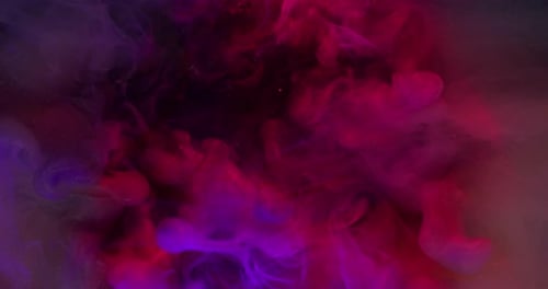 Wolkenkunst aus Acryl, Neon-Smog-Dampffarbe, Rauchwasser