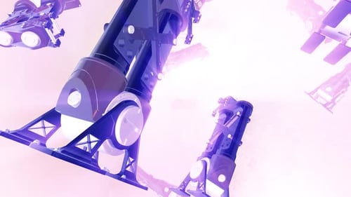 Unités d'assemblage futuristes