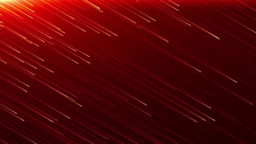 Abstract Red Digital Particle Background Loop V2