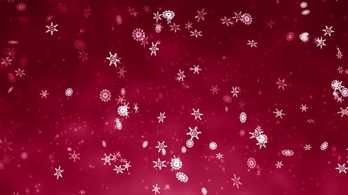 Weihnachts-Schneeflocken-Hintergrund V2