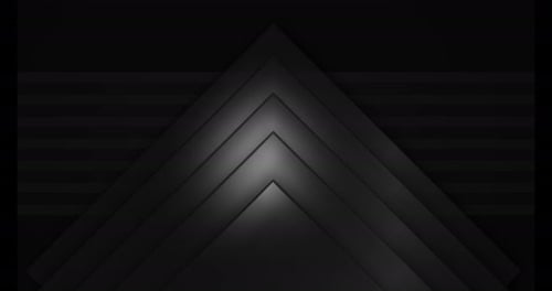 Minimalist Dark Geometric Chevron Loop Background