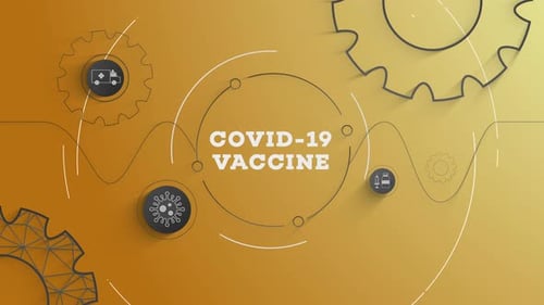 Animated COVID-19 Vaccine Medical Infographic Explainer