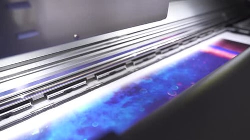 Professional big format printing , big vinyl print for banner ,close up