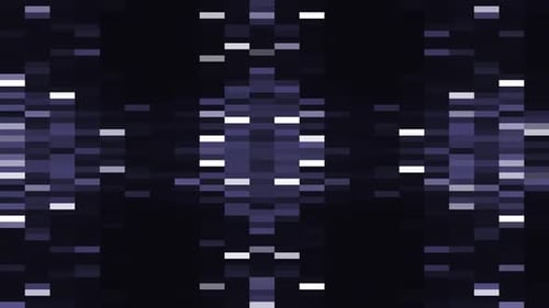 Digital Mosaic Pattern Abstract Loop Background