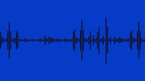 Dynamic Audio Spectrum Waveform Visualizer Animation