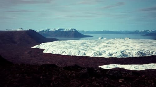Alaska Glacier Bay Landscape View