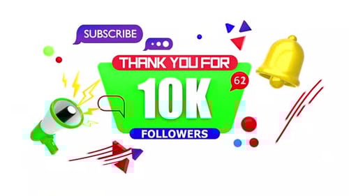 Subscribers Intro Thank You 10 K Subscribers