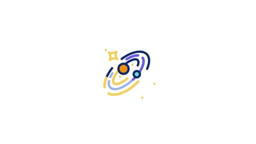 Animiertes Galaxy-Symbol