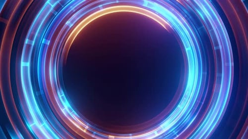 Circle stream flow big data technology background