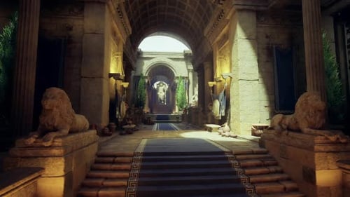 Adventurous Journey Through Ancient Vaults Filled with Relics and Murals