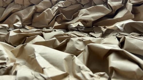 Brown Crumpled Paper, Slider Shot