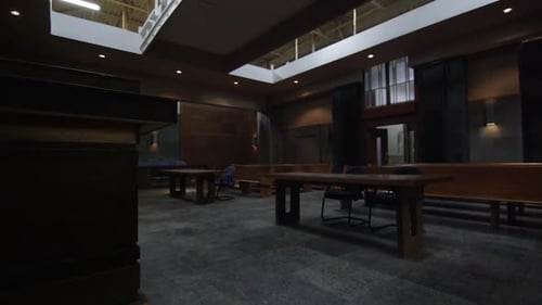Court House - Empty Establishing Shot HD