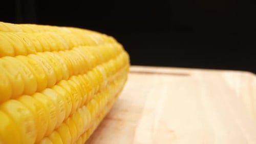 Close Up of Corn on the Cob