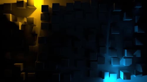 Dark Abstract Grid Loop