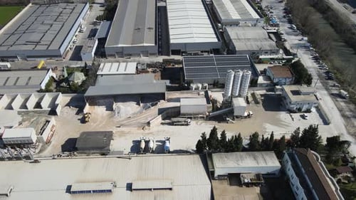 Factory Industry Drone