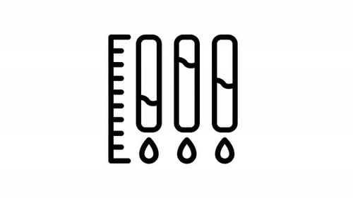 ink level line icon animation