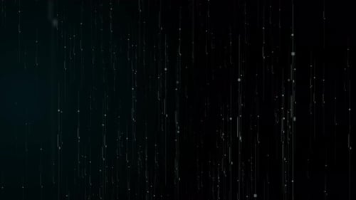 Bucle de fondo animado de partículas de línea oscura