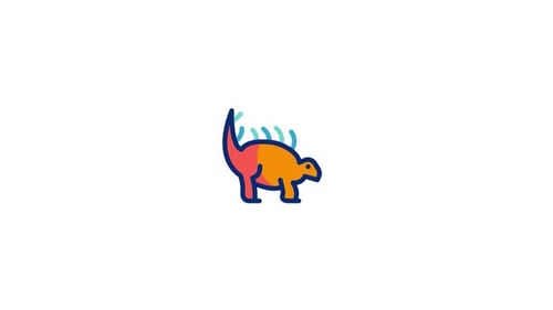 Kentrosaurus Animated Icon