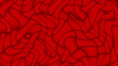 abstract red color pattern silky digital energy wall motion texture glossy liquid animated surface