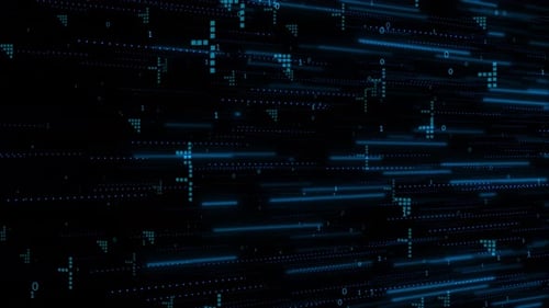 Concepto de tecnología de transferencia de datos de onda de fondo oscuro con puntos de malla digitales futuristas: Metaverse