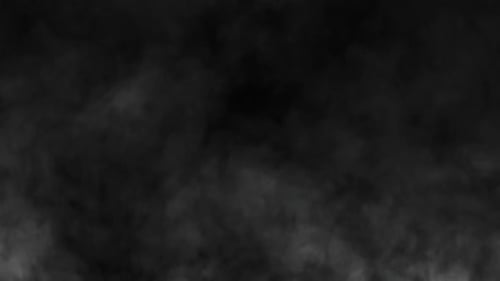 Realistic Smoke or Vapor Clouds Rises Up with Alpha Channel