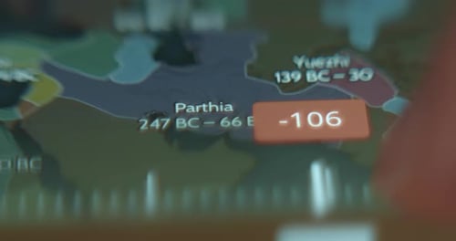 Historical Global Map Timeline Changing Geographic Borders Animation