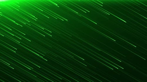 Abstract Green Digital Particle Background Loop V3