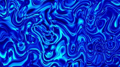 Forme futuriste abstraite, couche, motif torsadé, liquide brillant