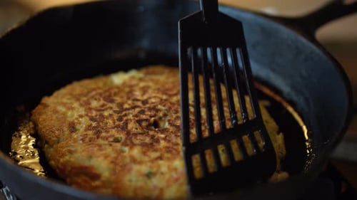 Okonomiyaki made at home
