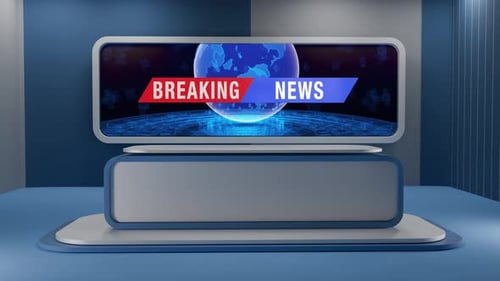 News Studio Hintergrundschleife