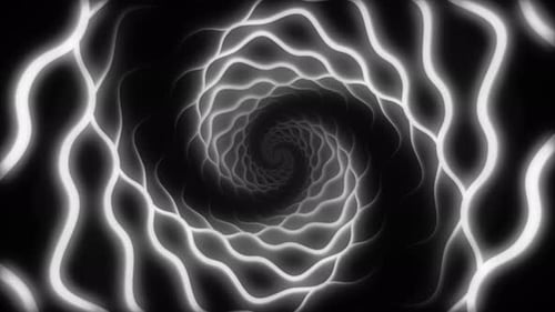 Weißer Cyclone Looping-Hintergrund