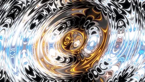 Abstract Background With Optical Flares And Warp