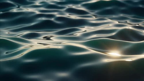 Ocean Waters Looped Video