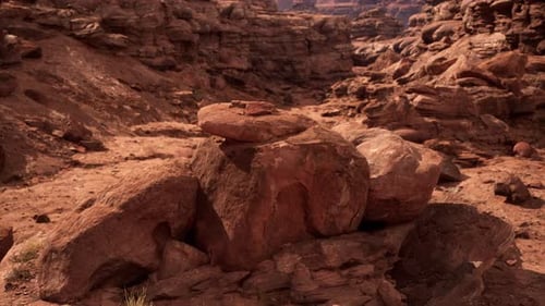 Panorama From Bottom of Grand Canyon