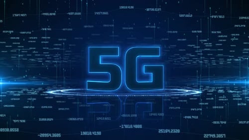 5G High Speed Digital Internet Network Communication Technology for Internet Business