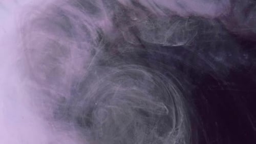 Smoke Swirl Water Explosion weißer schwarzer Farbnebel