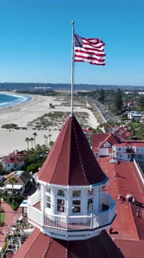 Conorado Beach at San Diego in California United States.
