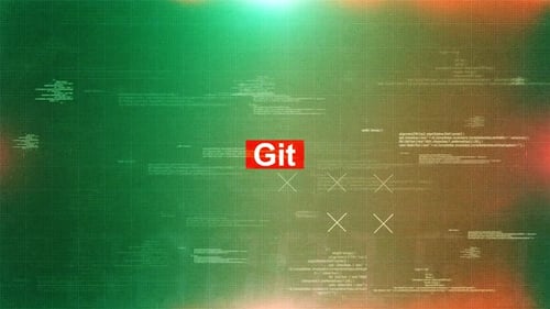 Git On Digital Screen