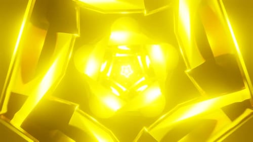 Pulsating Neon Strobes Mesmerize in a Psychedelic and Dynamic VJ Loop