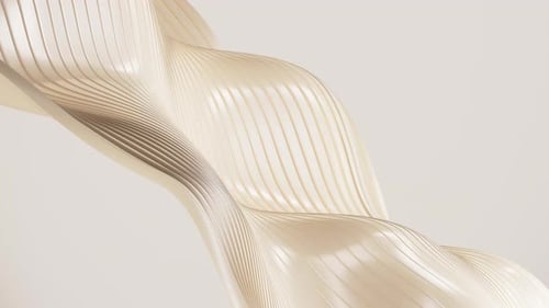 Elegant Fluid Wave Abstract Lines Loop Background