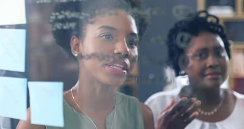 Problem solving, writing and business people in meeting for agenda, calendar