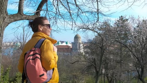 Enjoy Budapest Cityscape From Mountains