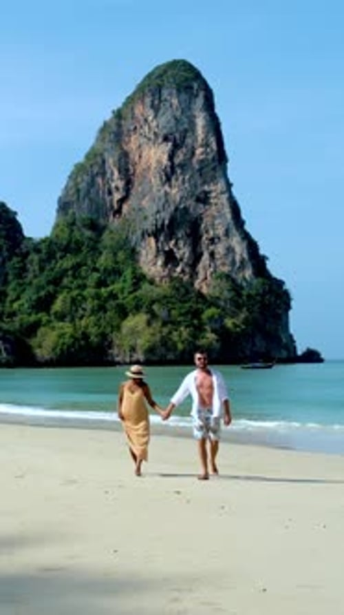 Exploring the Serene Beaches and Breathtaking Landscapes of Railay Beach Krabi Thailand