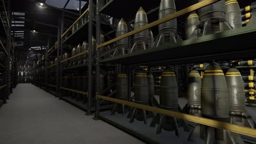 Military Bomb and Ammunition Storage Warehouse